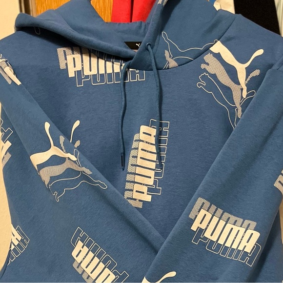 NWT Puma logo Cool Cat decal hoodie, Men’s XXL Brand New, Soft warm fleece. - Picture 2 of 13